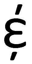 Epsilon ampersand